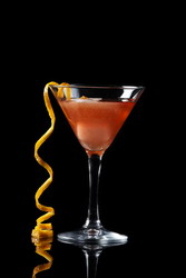 Asti Martini Bitters Cocktail